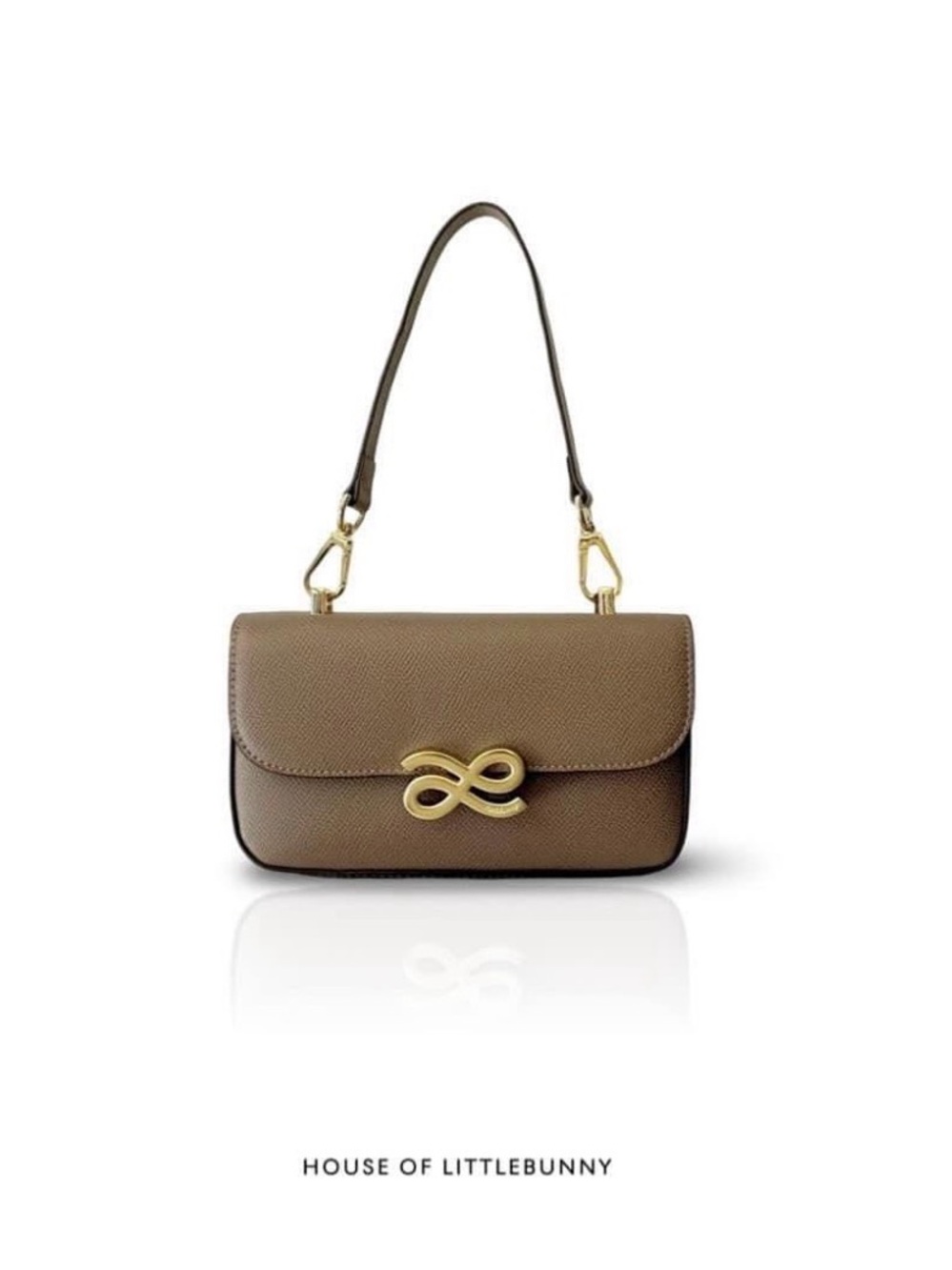 House of Little Bunny Timelessness Phone Bag in Truffle